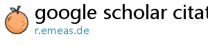 google scholar citations