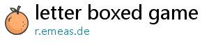 letter boxed game